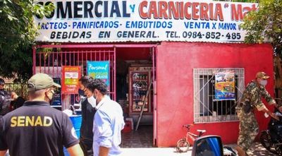Comercial, anexo venta de crack: usaba fachada de negocio para vender droga en Luque