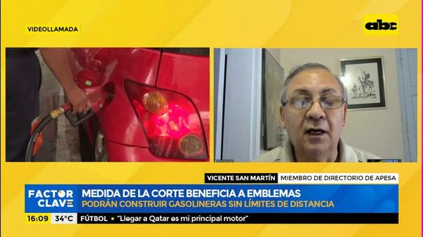 Varios emblemas podrán construir gasolineras sin límites de distancia, tras medida de la Corte - Factor Clave - ABC Color