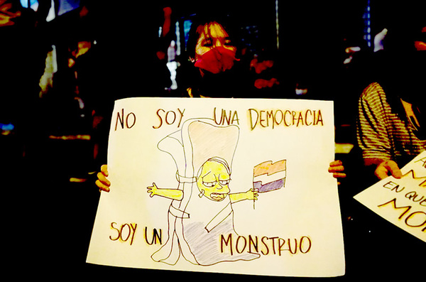Octavo día de manifestaciones contra el Gobierno