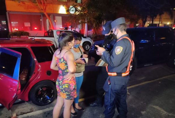 Iniciaron controles más estrictos tras la medianoche - Nacionales - ABC Color