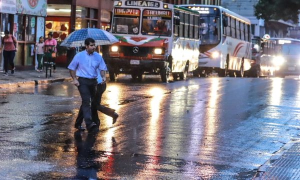 Jornada inestable con probabilidad de lluvias