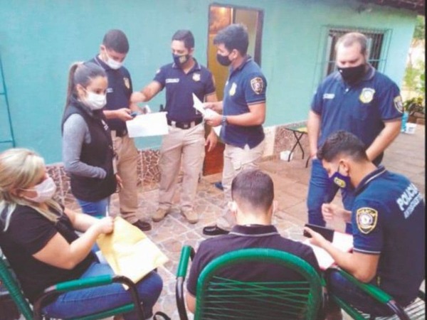 SAN LORENZO: ALLANAMIENTO TRAS EXTORSIÓN A NIÑA ITAPUENSE QUE SUMARÍA GS. 40.000.000.