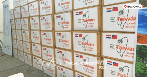 Taiwán reafirma su solidaridad con Paraguay con la cesión de 2 millones de vacunas