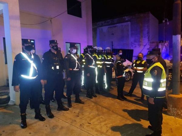 Policía reporta aprehendidos y detenidos en controles nocturnos