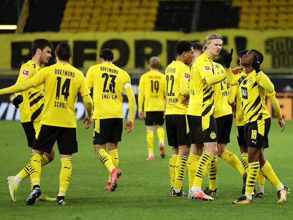 El Dortmund gana, Haaland no marca