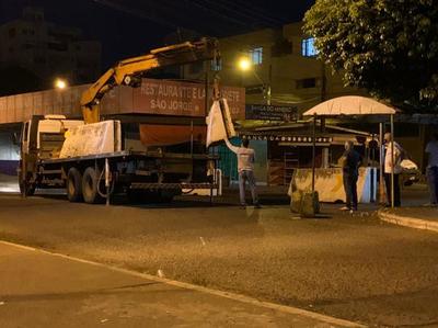 Con BLOQUES de CEMENTO impedirán ingreso de PARAGUAYOS a FOZ
