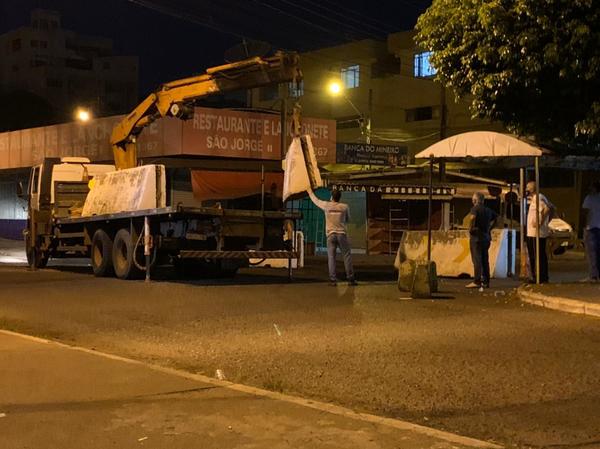 Con BLOQUES de CEMENTO impedirán ingreso de PARAGUAYOS a FOZ