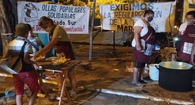 Organizadoras de ollas populares denuncian la mala calidad de los insumos de la SEN - Nacionales - ABC Color