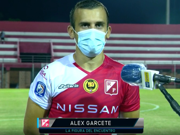Alex Garcete habla tras el empate contra Nacional