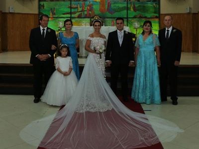 Rosa Gabriela  y César Emilio se casaron