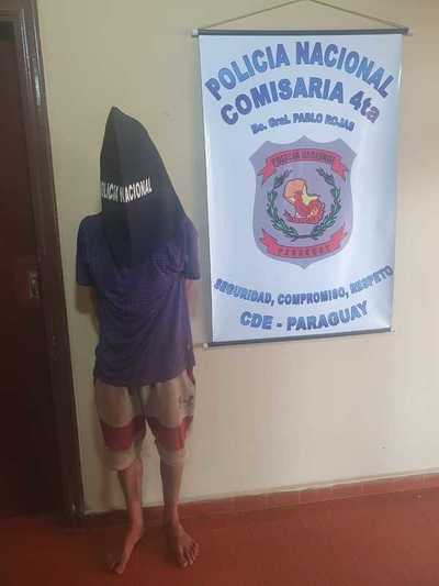Sujeto fue preso por agredir a su esposa