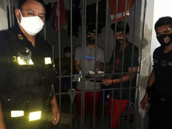 Calabozos policiales están abarrotados de internos en Central