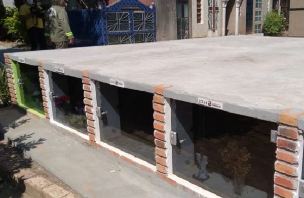 Amplían cementerio en Lambaré ante aumento de casos de Covid-19
