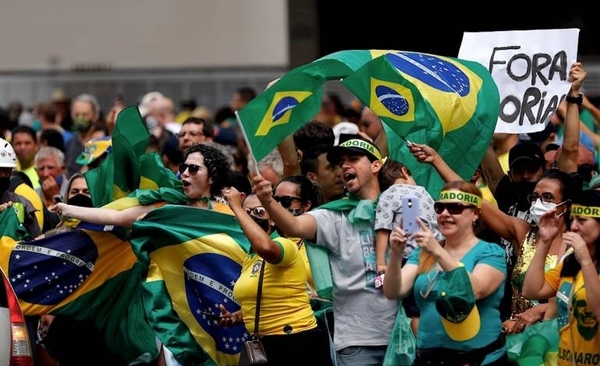 Diario HOY | Bolsonaristas protestan contra las medidas restrictivas por el COVID-19 en Brasil
