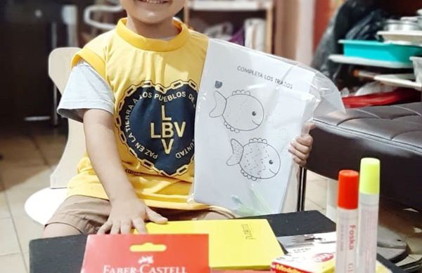 Inicio de un nuevo año escolar el la LBV - Nacionales - ABC Color