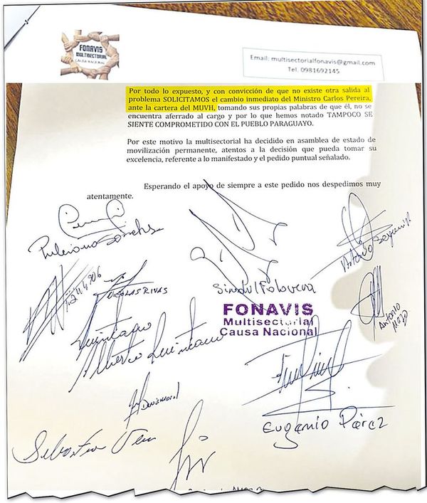 SAT divididos ante gestión de US$ 47 millones del MUVH - Nacionales - ABC Color