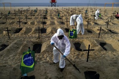 El ritmo de contagios y muertes en Brasil pone en riesgo a toda América Latina | Ñanduti