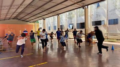 Programa de entrenamiento físico es implementado en centros penitenciarios | .::Agencia IP::.