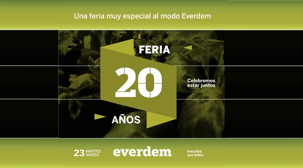 Everdem cumple 20 Años y lo celebra con una gran feria de ganado por pantalla