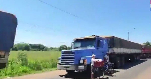 La Nación / Avanzan obras que posibilitarán paso diario de 500 camiones graneleros en San Pedro