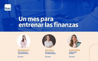 Los jueves son para entrenar tus finanzas con Itaú