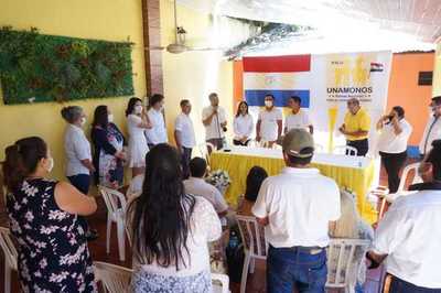 Lanzamiento de candidatos del Partido Unámonos, en Franco