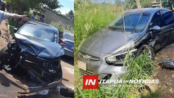 VIOLENTO ACCIDENTE DE TRÁNSITO SOBRE AVDA. LA PAZ DE SAN FRANCISCO, CAMBYRETÁ.