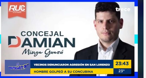 Candidato a concejal preso, acusado de brutal golpiza a su pareja, que fue internada