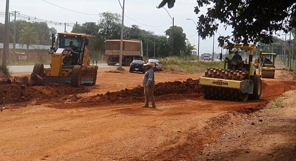 Concepción: Reinicia obra de la colectora