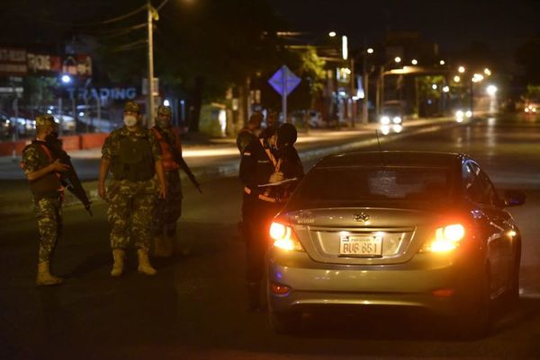 En manos de la Policía: Fiscalía ratifica que no participará de controles nocturnos - Nacionales - ABC Color