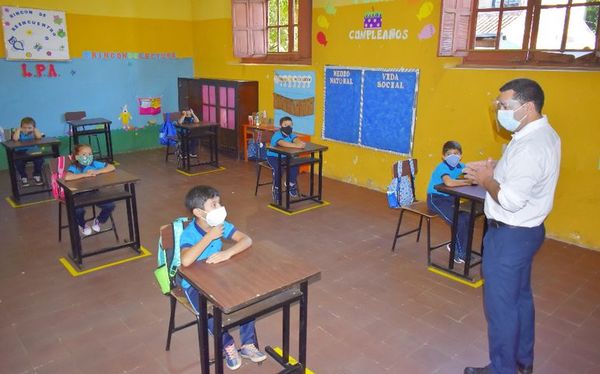 Mbo’ehára gremio ojerúre suspensión de clases presenciales ha’éva tetãme - ABC Remiandu - ABC Color