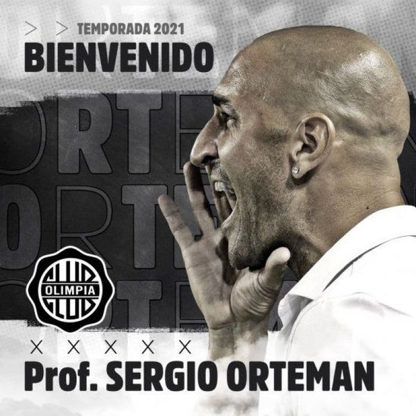 Sergio Orteman, nuevo técnico de Olimpia