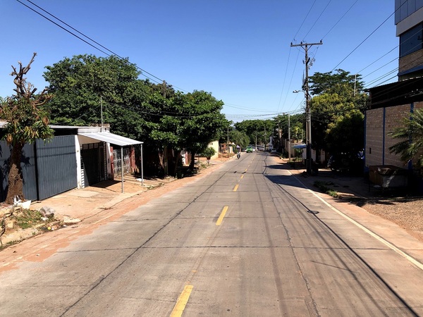 Obras preliminares en Tres Bocas dejaron una renovada avenida Colonia Elisa | .::Agencia IP::.