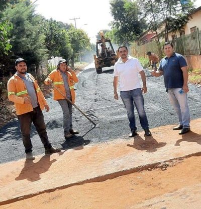 Clementino Portillo inicia asfaltado de 20 cuadras en calles céntricas de Minga Porã – Diario TNPRESS