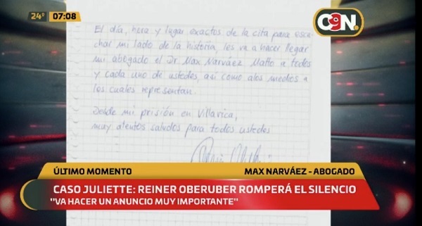 Padrastro de niña desaparecida anuncia que dará su versión