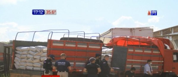 Incautan 14 toneladas de azúcar de contrabando