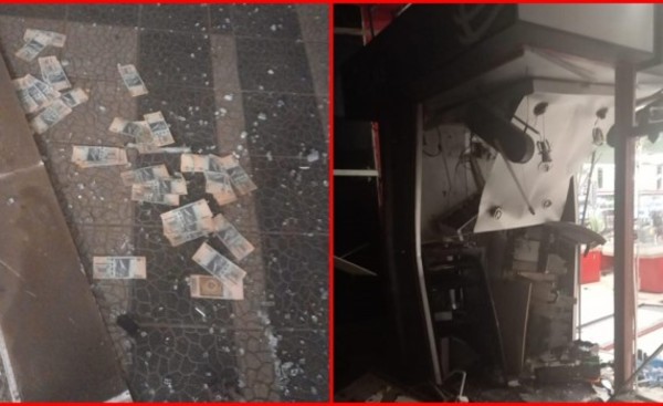 Explotan y roban dos cajeros automáticos dentro de un supermercado