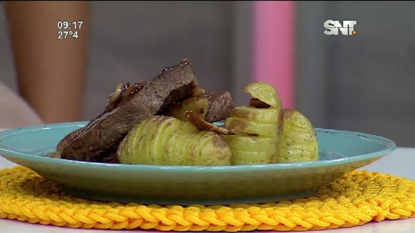 Cocina LMCD: Picaña al ajo con papas - SNT