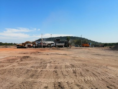 Rehabilitación del tramo Coronel Oviedo – Villarrica – Caazapá se realiza cumpliendo el Protocolo Sanitario – Prensa 5