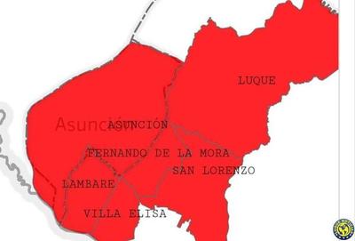 Covid-19: Luque, en "zona roja", se declara por segunda vez en emergencia sanitaria •