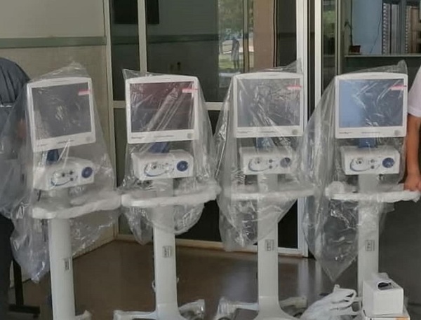 Entregan respiradores a UTI del hospital integrado de Ayolas | .::Agencia IP::.