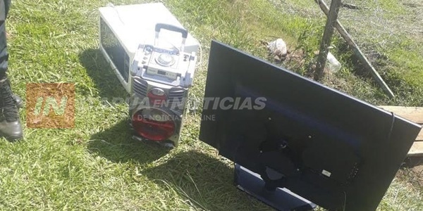 RECUPERAN PARTE DE LOS OBJETOS SUSTRAÍDOS EN BODEGA DEL B° CHAIPÉ.