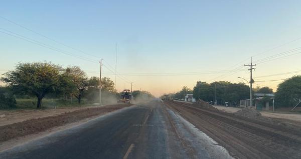 Ministro Wiens destacó avances de obras en los diferentes lotes de la Transchaco