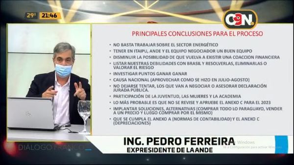 Anexo C: “El equipo (negociador) ya probó que prefiere ser leal a una orden antes que a su país” - Nacionales - ABC Color