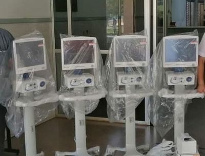 Entregan respiradores a UTI del hospital integrado de Ayolas