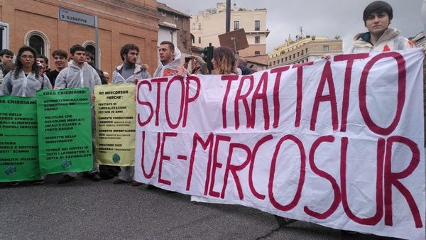 Ambientalistas europeos en campaña contra libre comercio con Mercosur