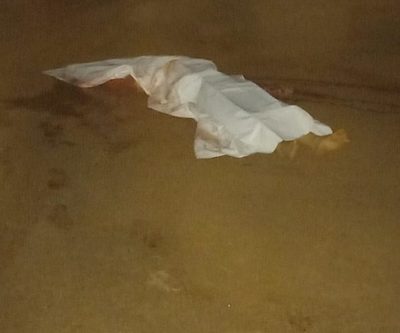 Fatal caída de motocicleta