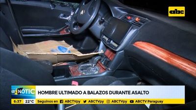 Ultiman a balazos a un hombre durante un asalto en Chaco’i - ABC Noticias - ABC Color
