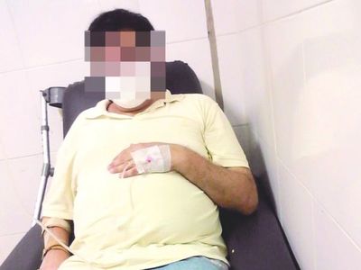 Pilló que su doña le fue infiel: ella se enojó y le dio una paliza
