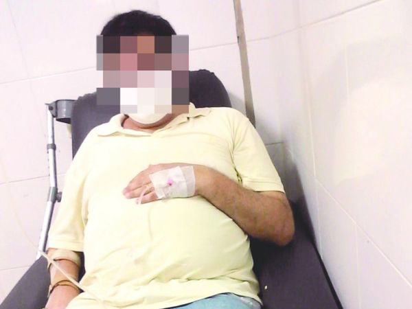 Pilló que su doña le fue infiel: ella se enojó y le dio una paliza